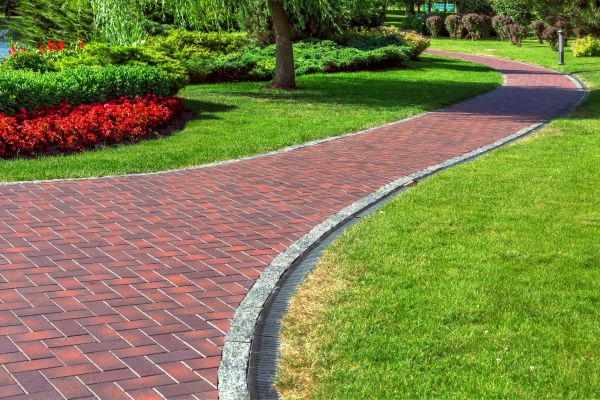 Brick Walkway Installation in Lehi