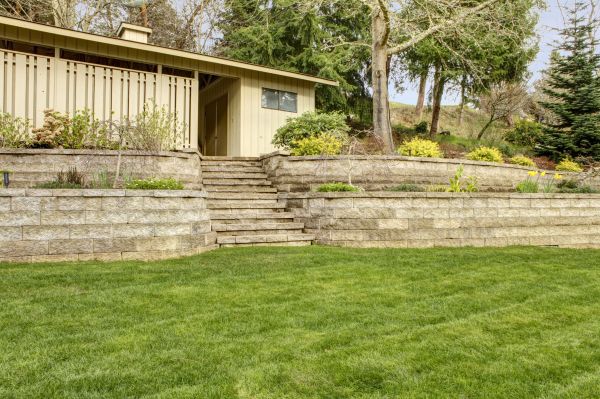 Retaining Wall Construction in Lehi