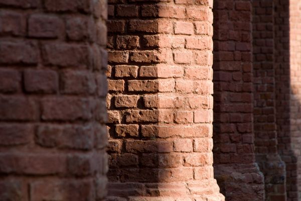Brick Pillars Installation in Lehi