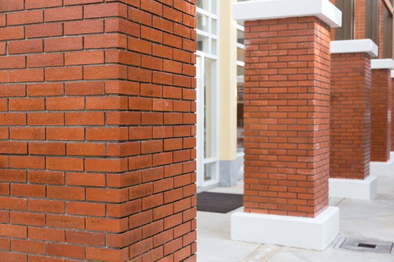 Brick Column Installation